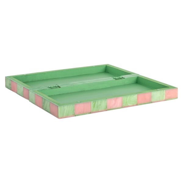 Decoratief spel Azalea pink/green