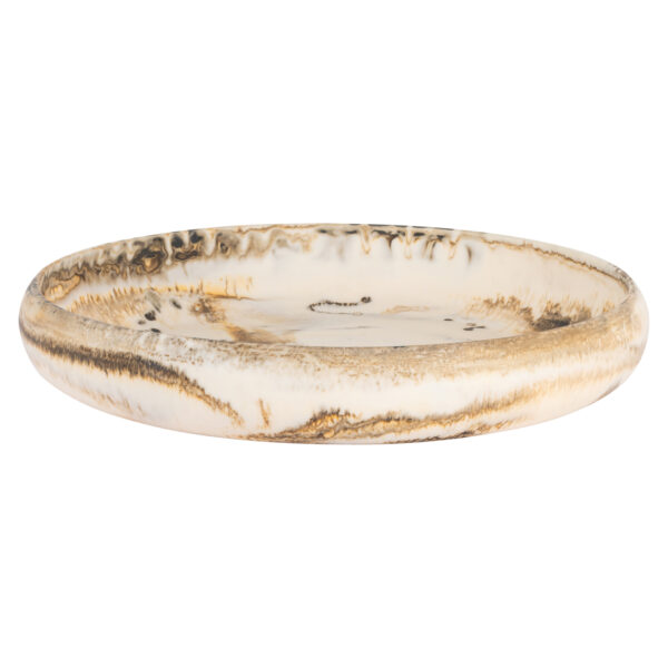 Schaal Daisy beige