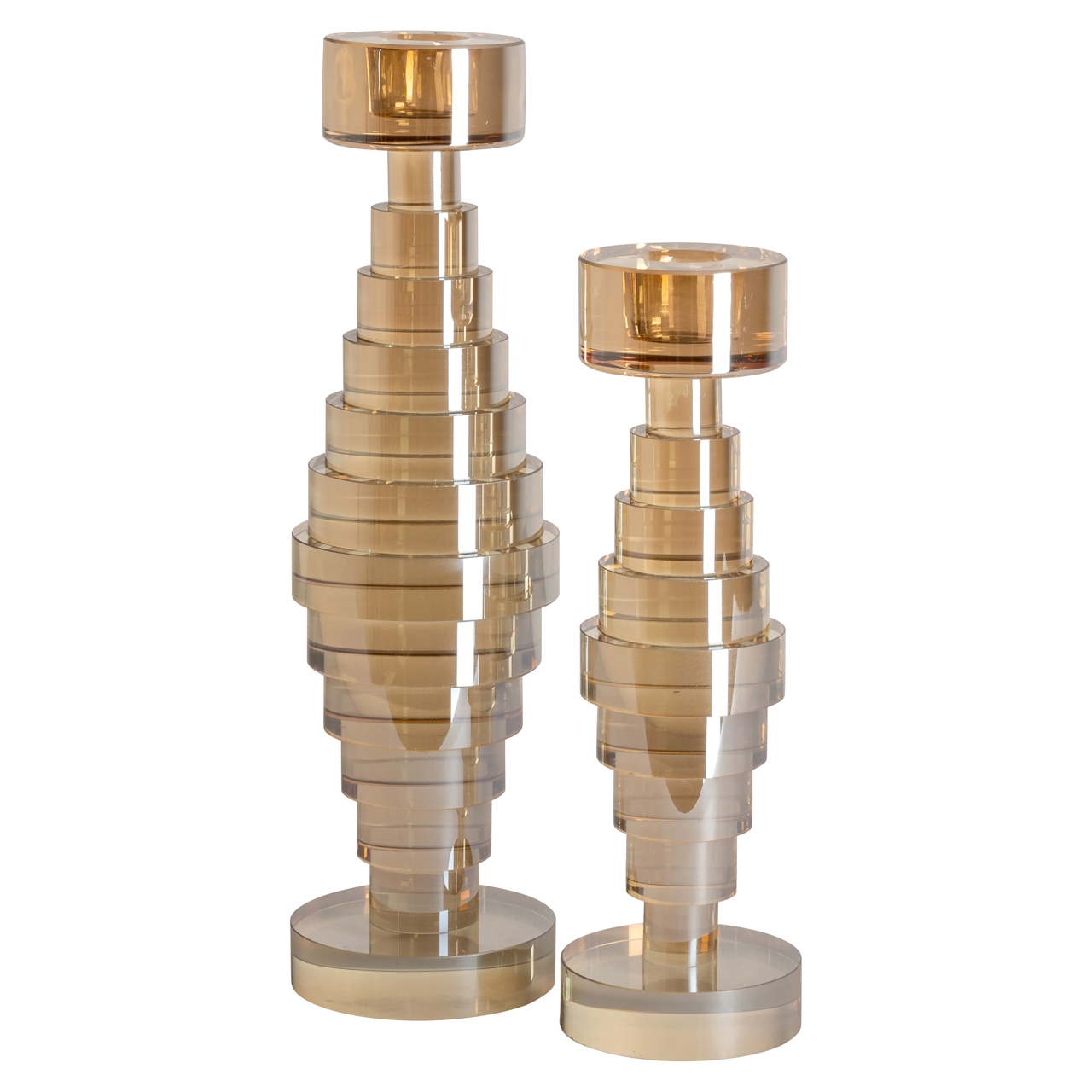 Kandelaar Bryn Champagne large - Afbeelding 3