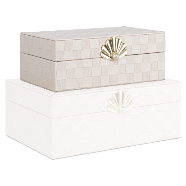 Opbergdoos Bless ivory small