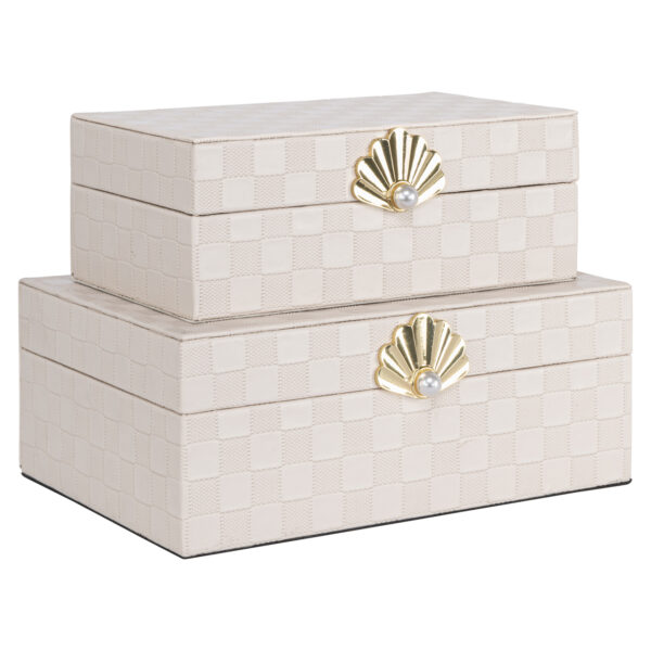 Opbergdoos Bless ivory large