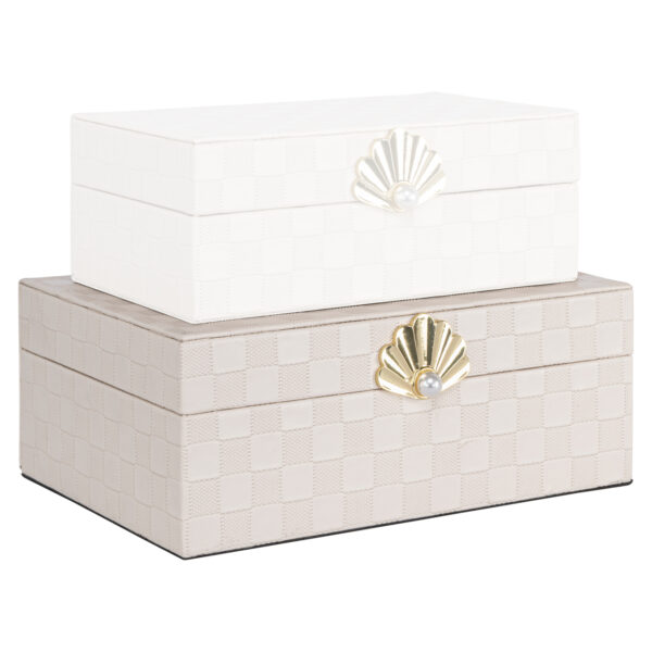 Opbergdoos Bless ivory large