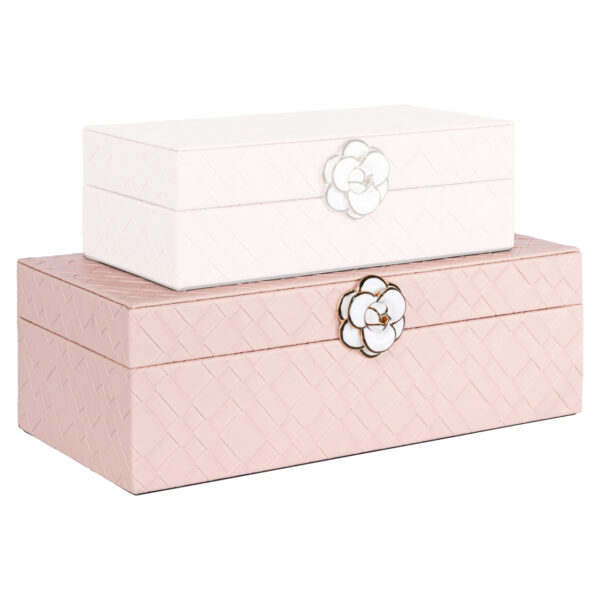Opbergdoos Lotte pink large