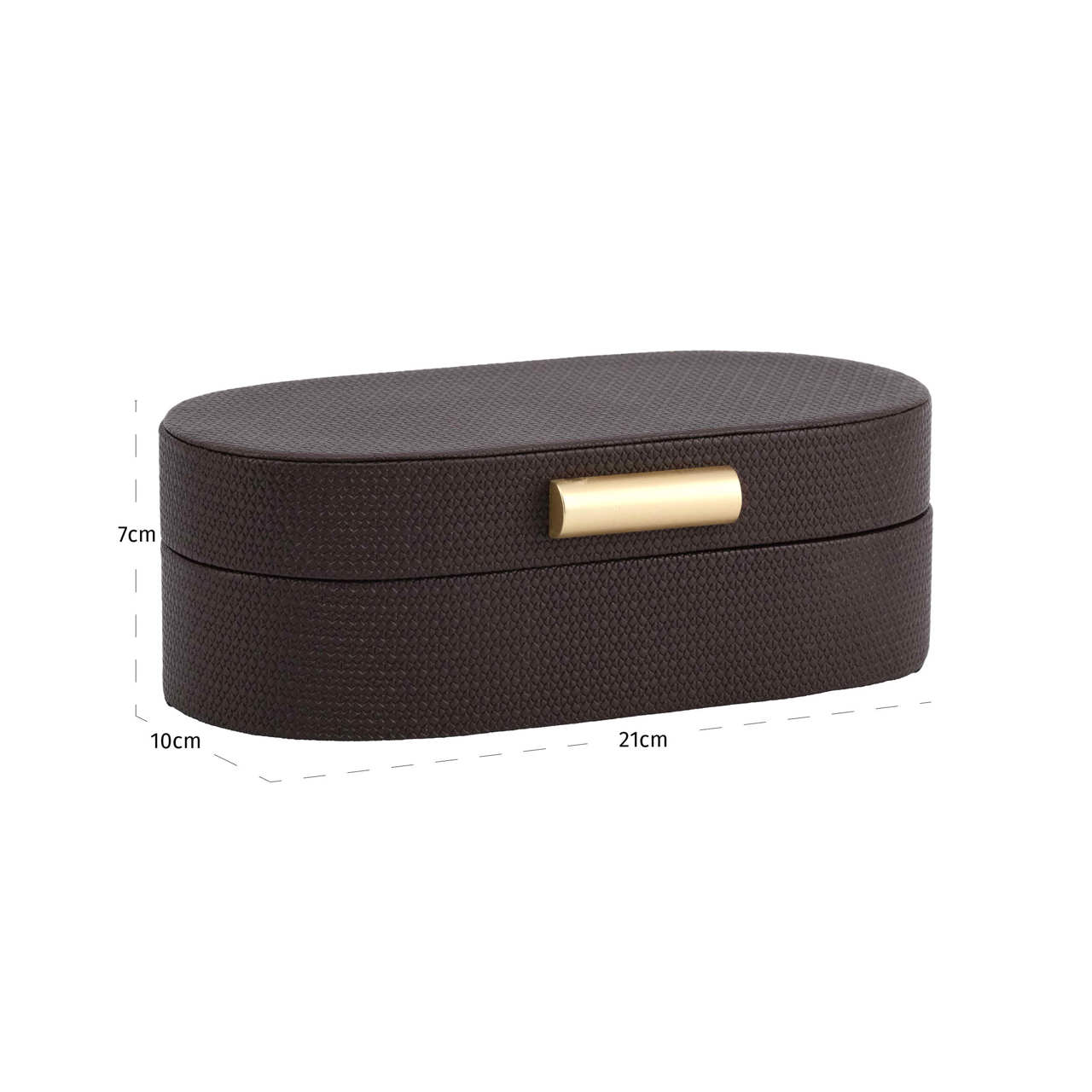 Opbergdoos Nova brown small - Afbeelding 7