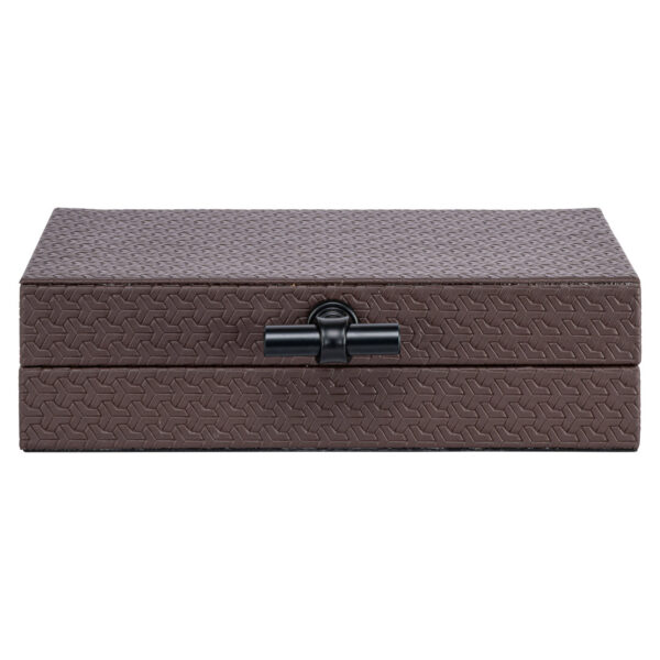 Opbergdoos Billie dark brown small