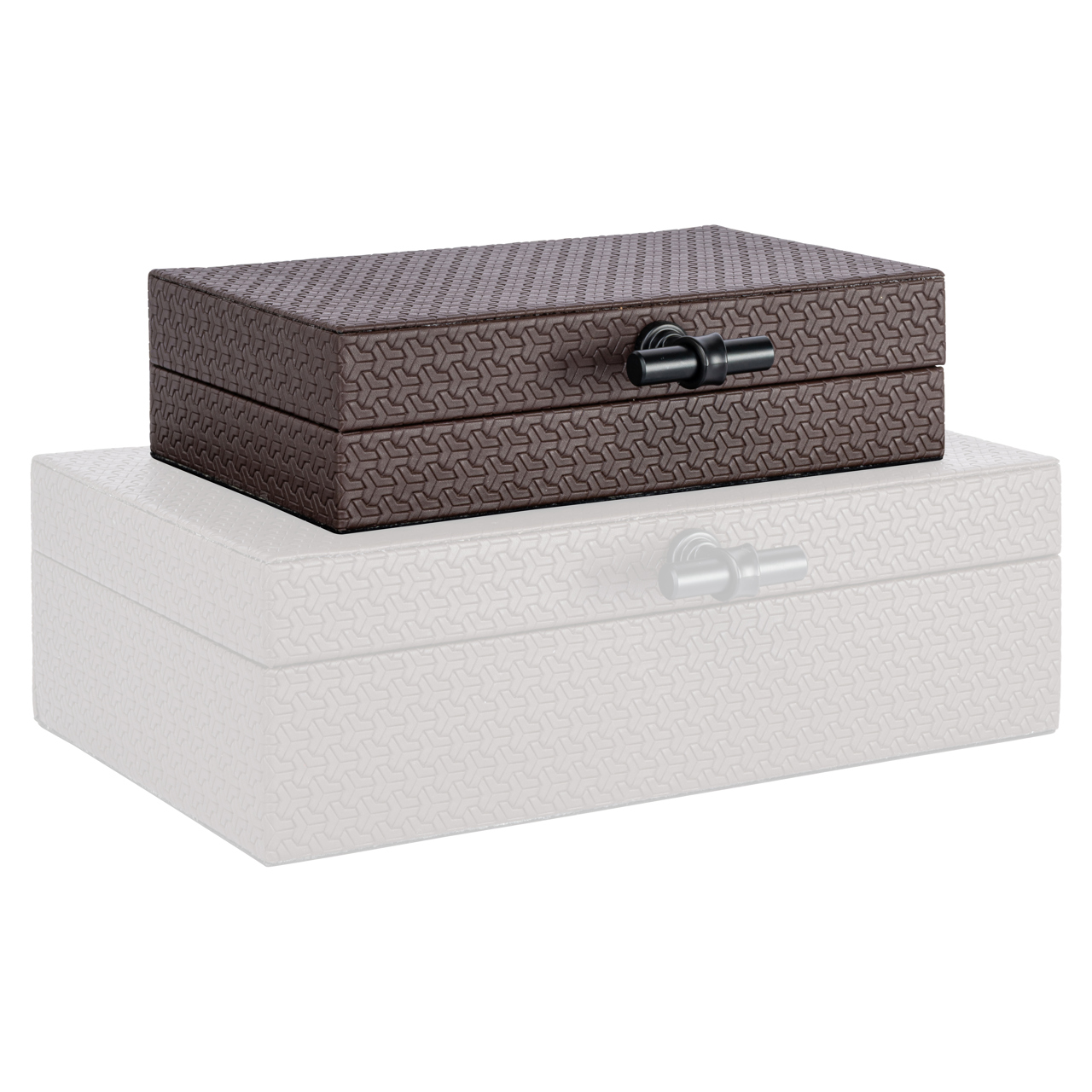 Opbergdoos Billie dark brown small - Afbeelding 6