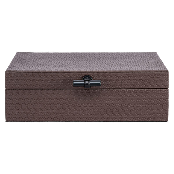 Opbergdoos Billie dark brown large