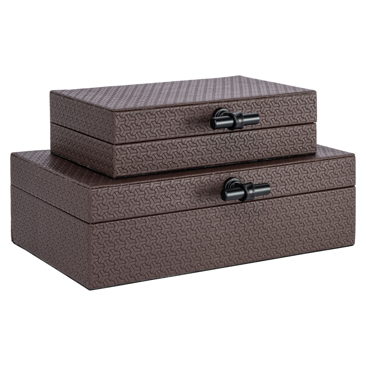 Opbergdoos Billie dark brown large - Afbeelding 7