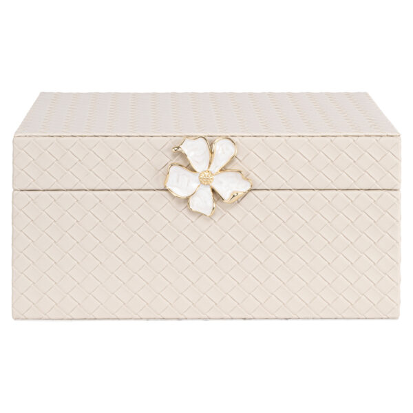 Opbergdoos Lillie ivory large