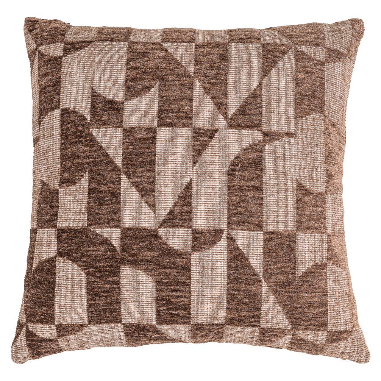 Kussen Aria brown geomatric
