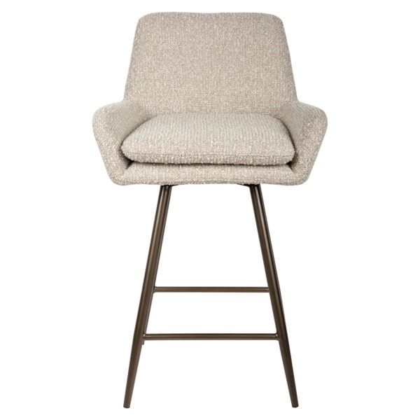 Counterstoel Linsey natural chunky swivel (Set of 2)
