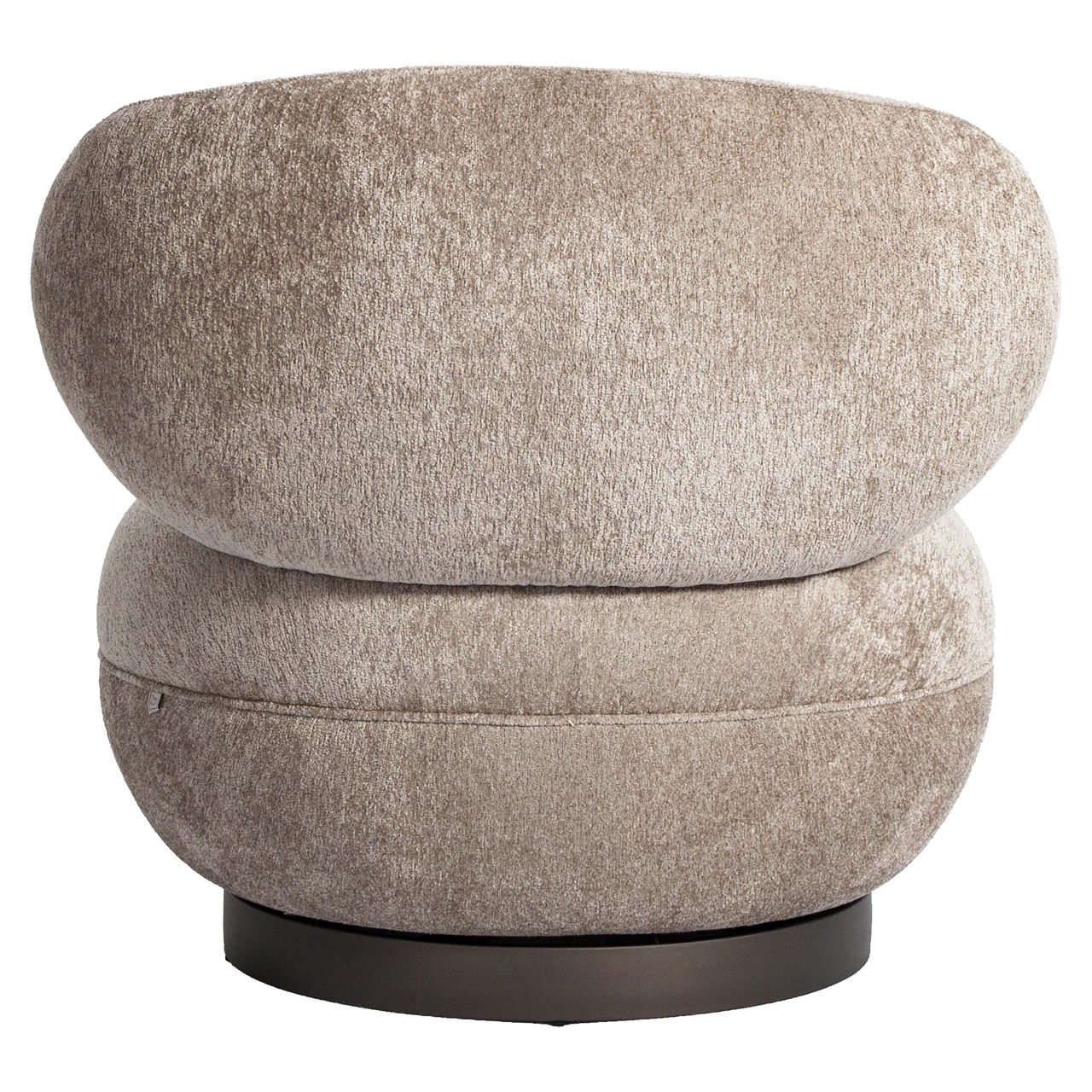 Lounge stoel Jace be easy sand swivel fire retardant - Afbeelding 5