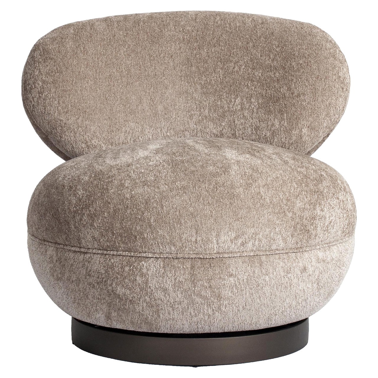Lounge stoel Jace be easy sand swivel fire retardant - Afbeelding 3