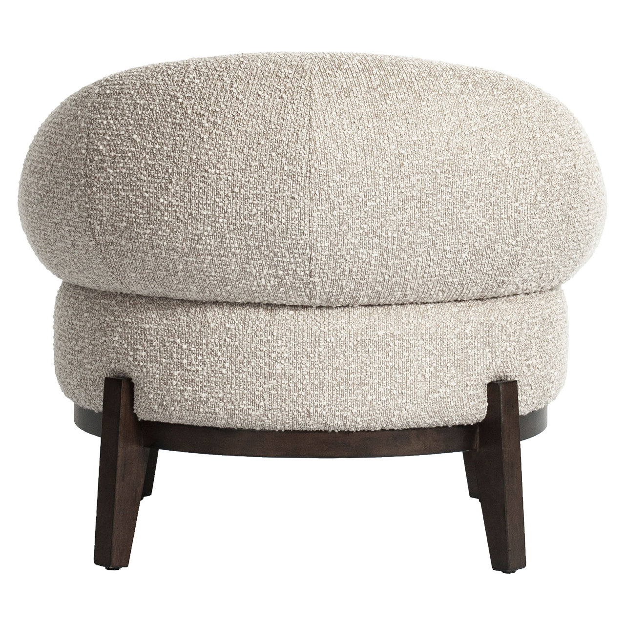 Lounge stoel Montana natural chunky fire retardant - Afbeelding 5