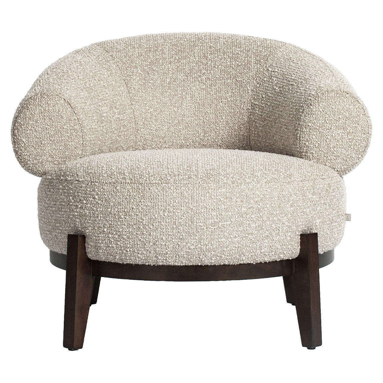 Lounge stoel Montana natural chunky fire retardant - Afbeelding 3