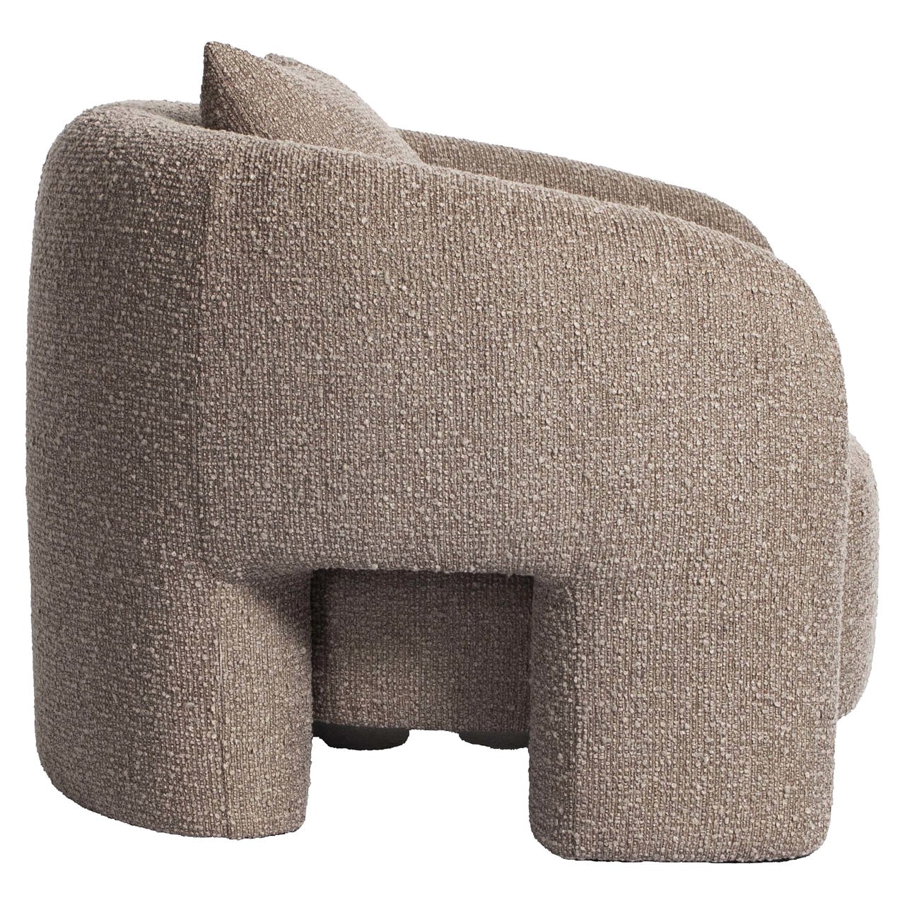 Lounge stoel Tuscany mocca chunky - Afbeelding 4
