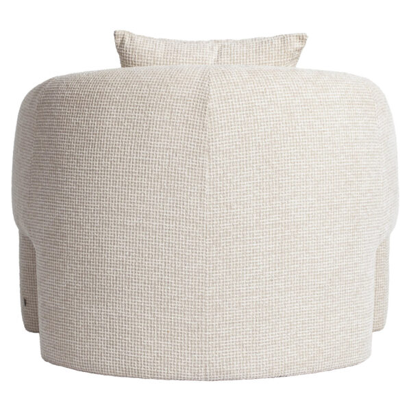 Lounge stoel Tuscany beige blockweave