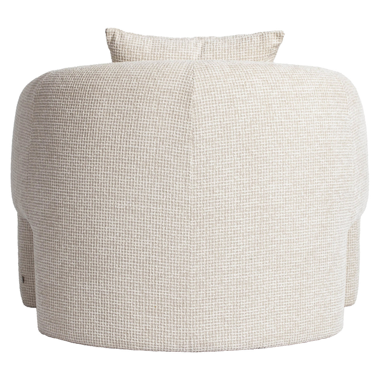 Lounge stoel Tuscany beige blockweave - Afbeelding 5