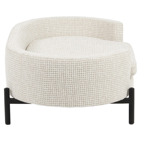 Hondenbed Dolly beige blockweave