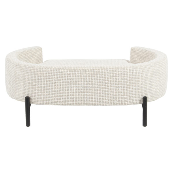 Hondenbed Dolly beige blockweave