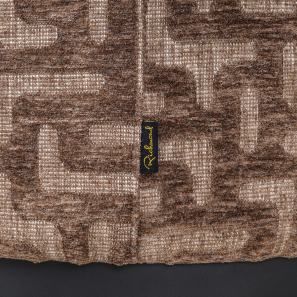 Lounge stoel Franny brown labyrinth