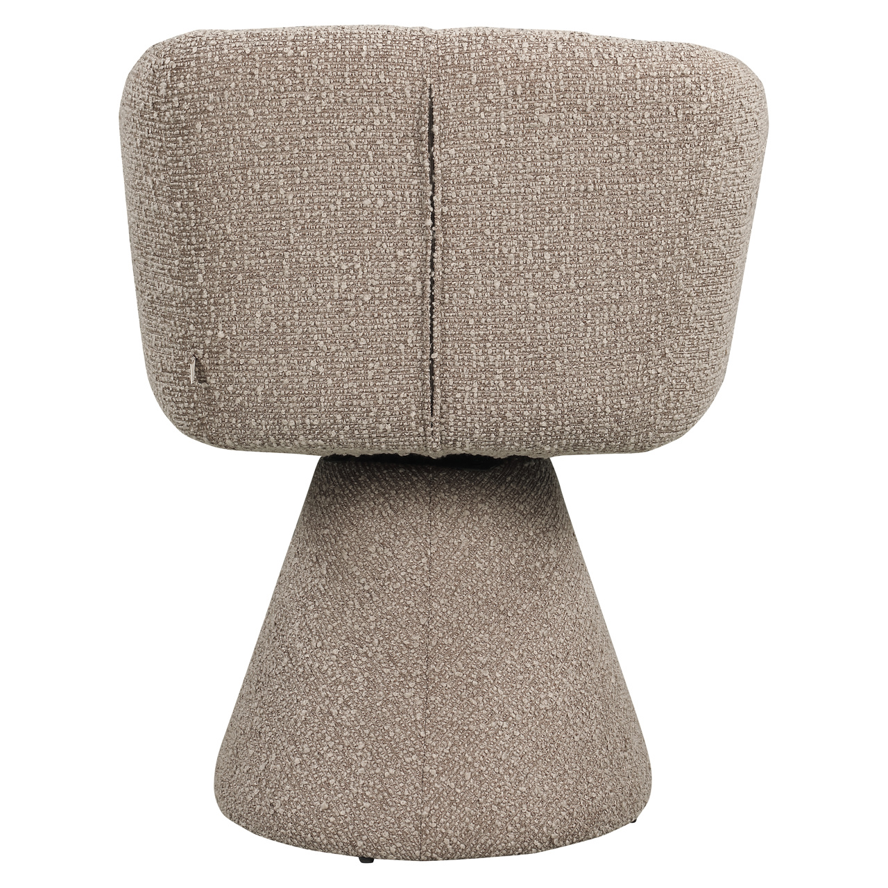 Eetkamerstoel Madeline mocca chunky swivel - Afbeelding 5