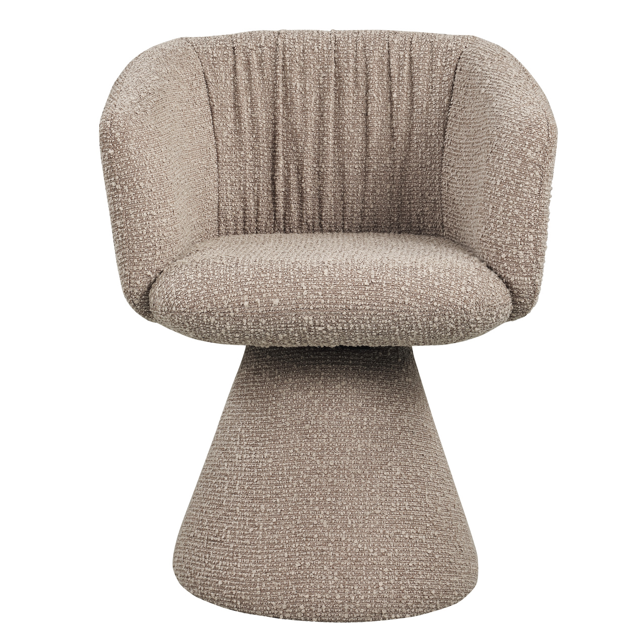Eetkamerstoel Madeline mocca chunky swivel - Afbeelding 3