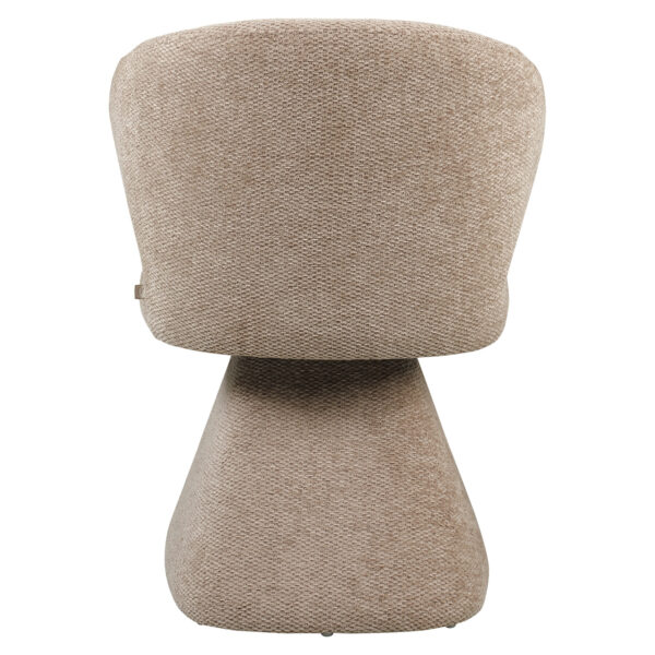 Eetkamerstoel Zenith mocca boldweave