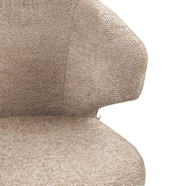 Eetkamerstoel Zenith mocca boldweave