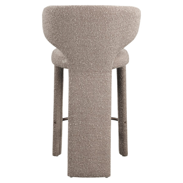 Counterstoel Viola mocca chunky