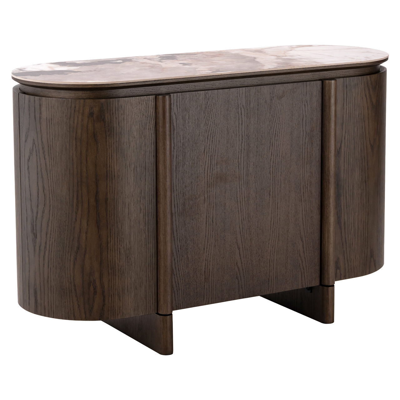 Dressoir Langford brown 3-doors