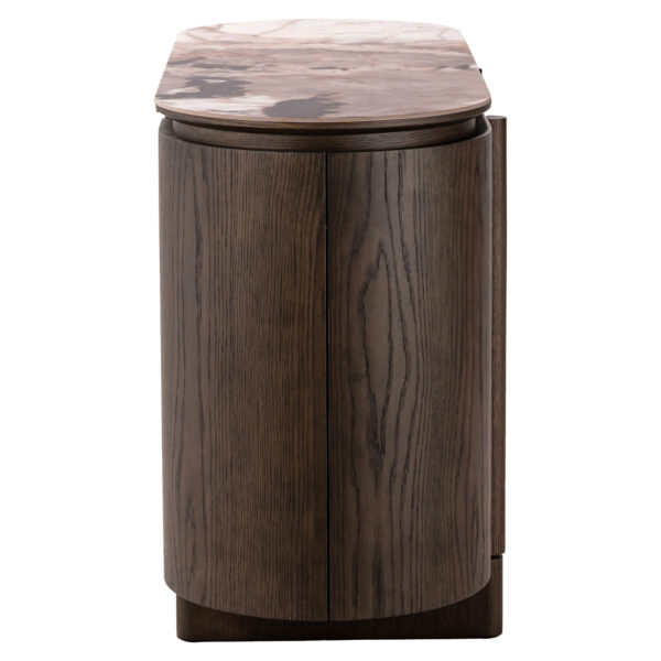 Dressoir Langford brown 3-doors