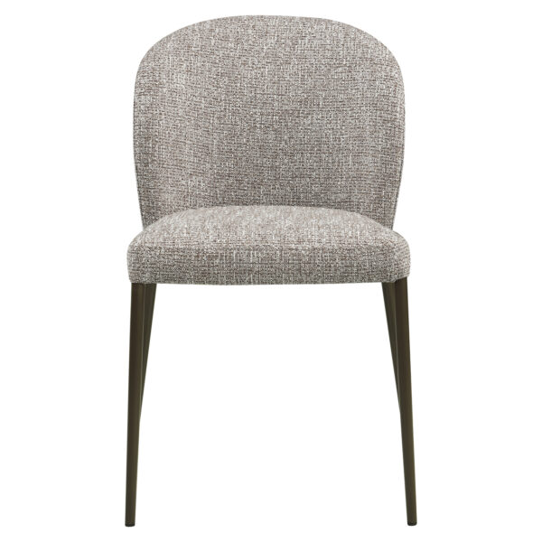 Eetkamerstoel Stacker  earth tweed fire retardant (Set of 2)