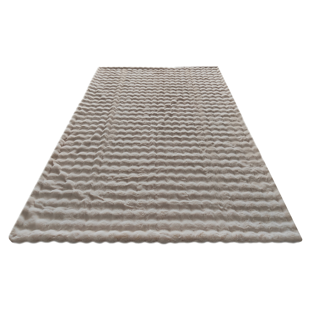 Plaid Cosy Fluff cream 200x300 - Afbeelding 3