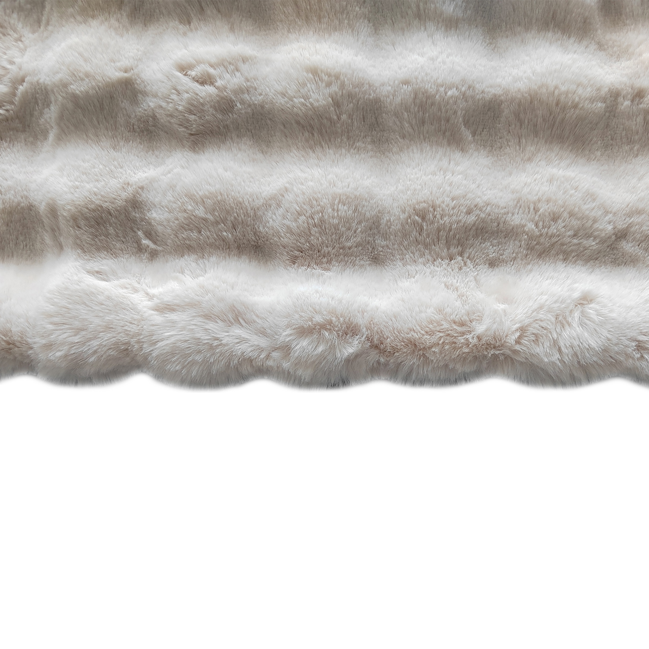 Plaid Cosy Fluff cream 200x300 - Afbeelding 4