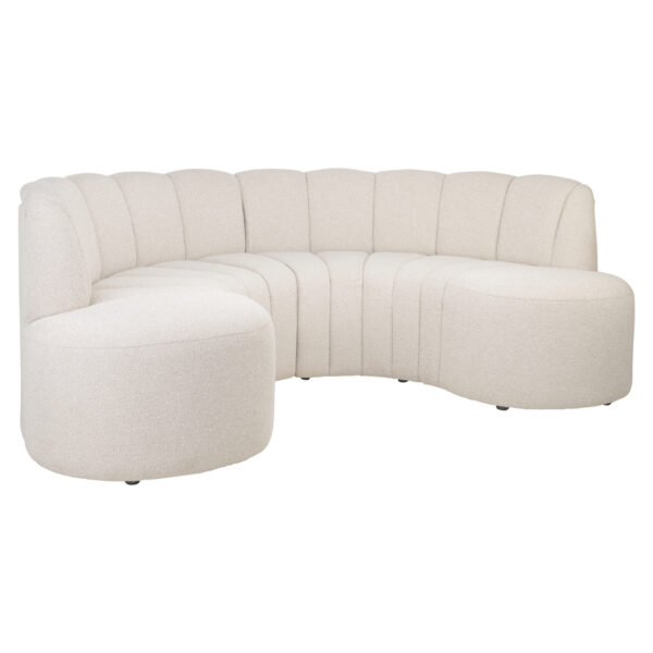 Eetkamer bank Landmark lodge desert round (Set of 2)