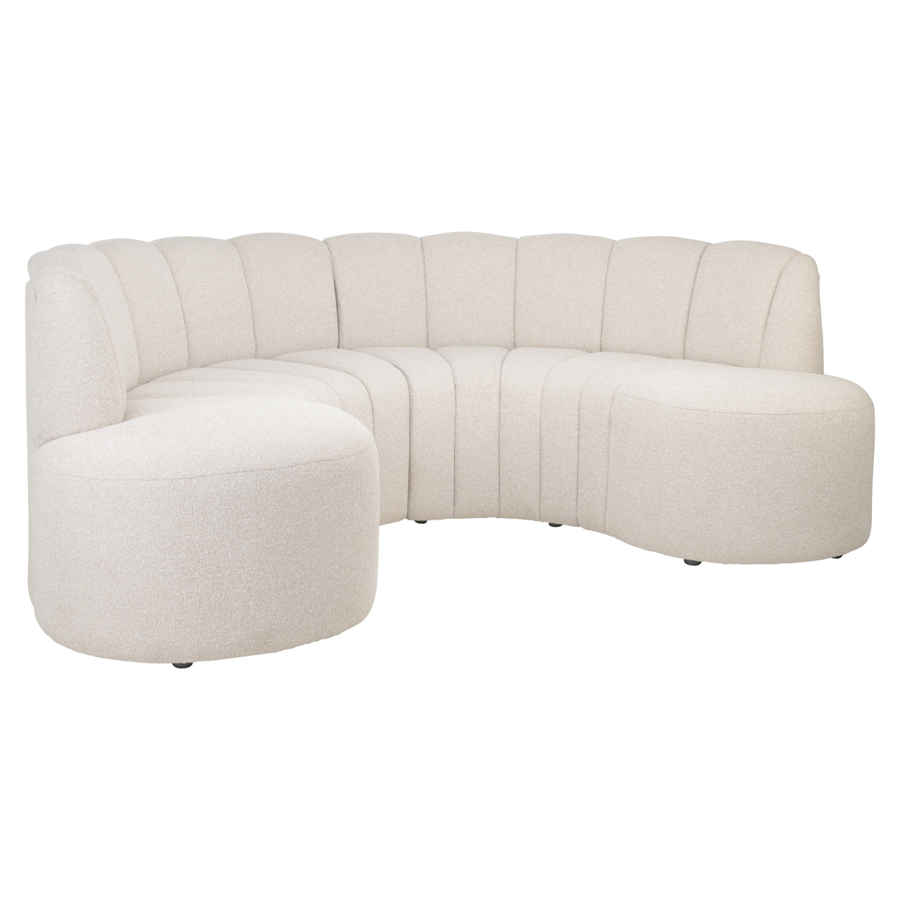 Eetkamer bank Landmark lodge desert round (Set of 2)