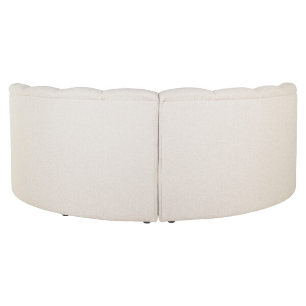 Eetkamer bank Landmark lodge desert round (Set of 2)