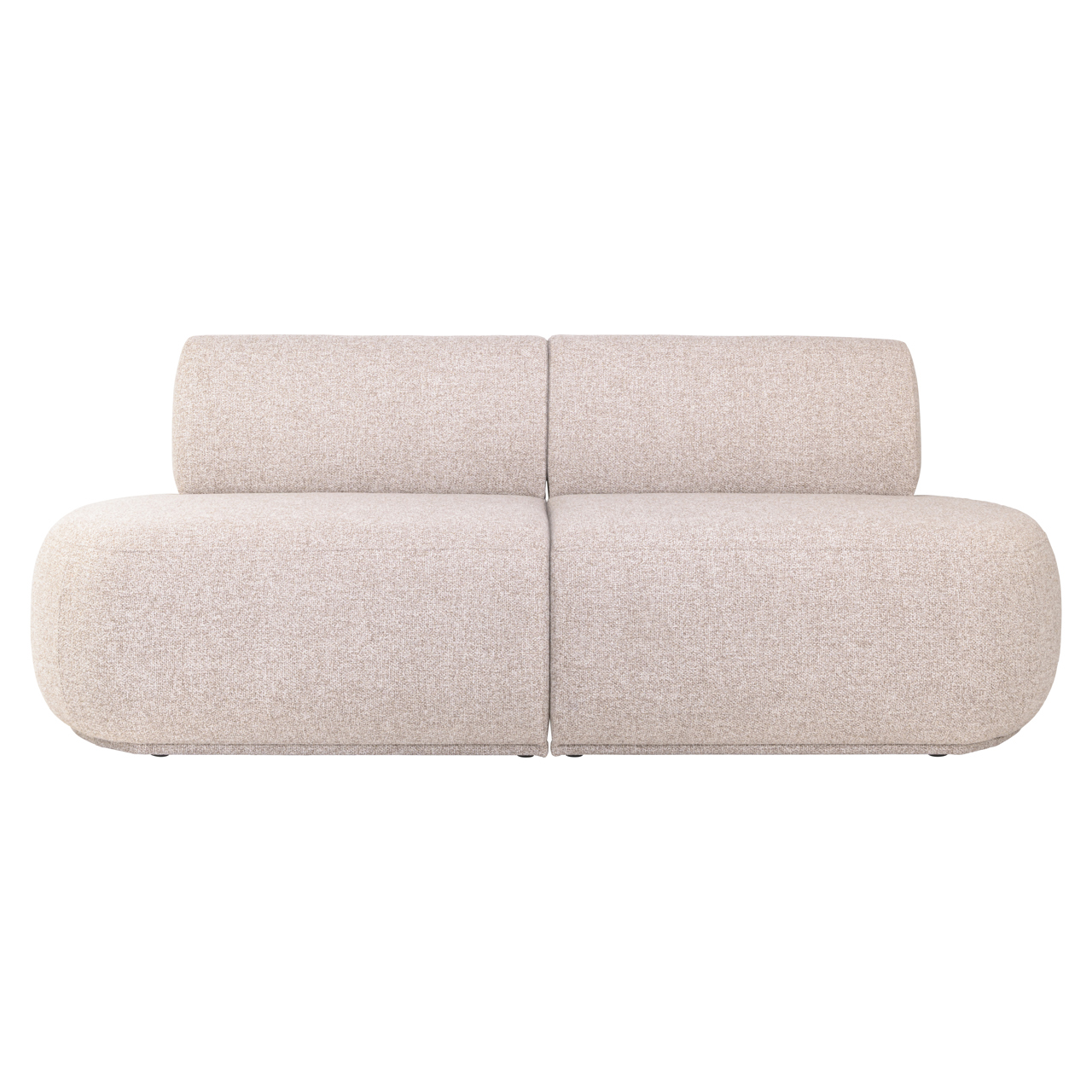 Eetkamer bank Sorrobon cayenne brown straight (Set of 2) - Afbeelding 2