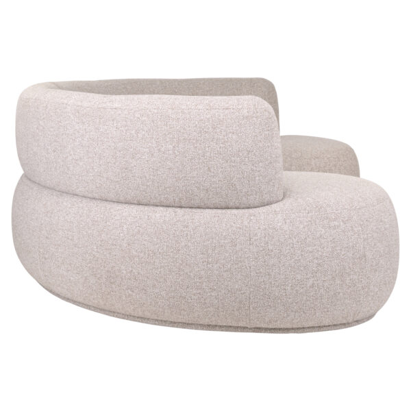 Eetkamer bank Sorrobon cayenne brown round (Set of 2)