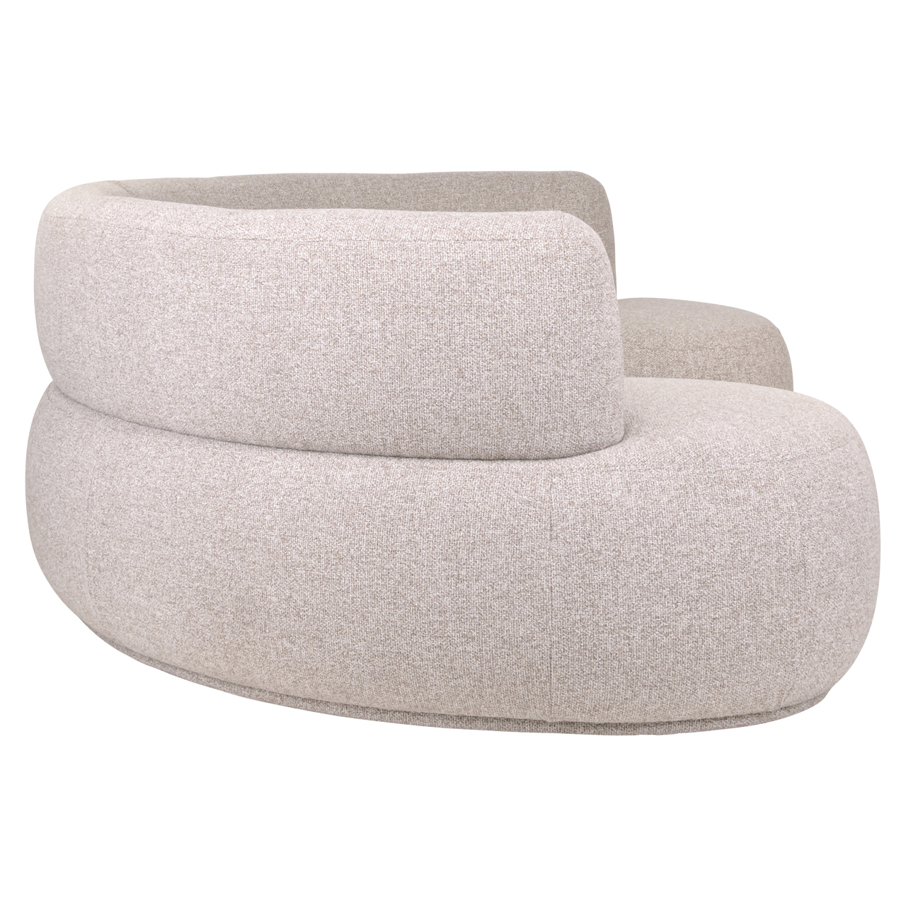 Eetkamer bank Sorrobon cayenne brown round (Set of 2) - Afbeelding 3