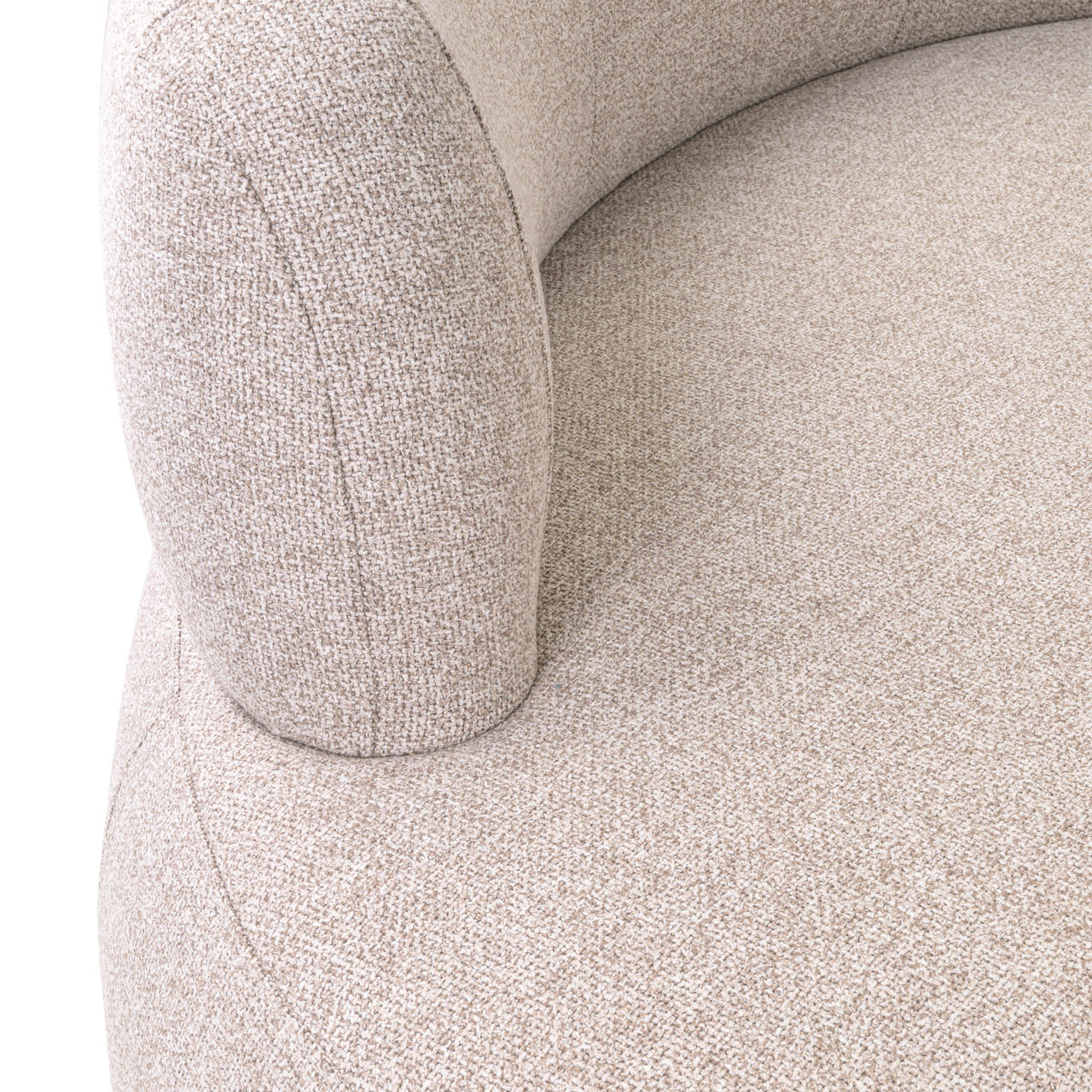 Eetkamer bank Sorrobon cayenne brown round (Set of 2) - Afbeelding 6