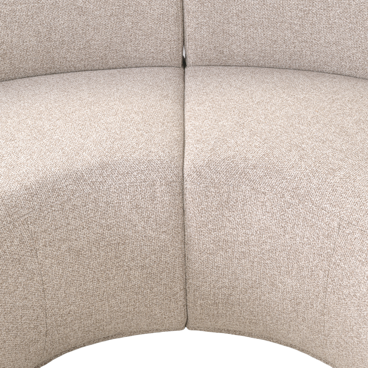 Eetkamer bank Sorrobon cayenne brown round (Set of 2) - Afbeelding 8