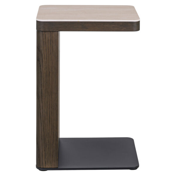 Bankbijzettafel Nando brown