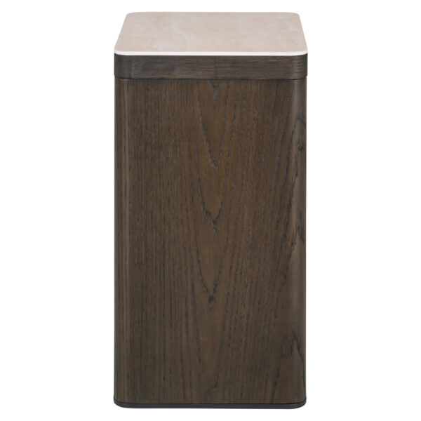 Bankbijzettafel Nando brown