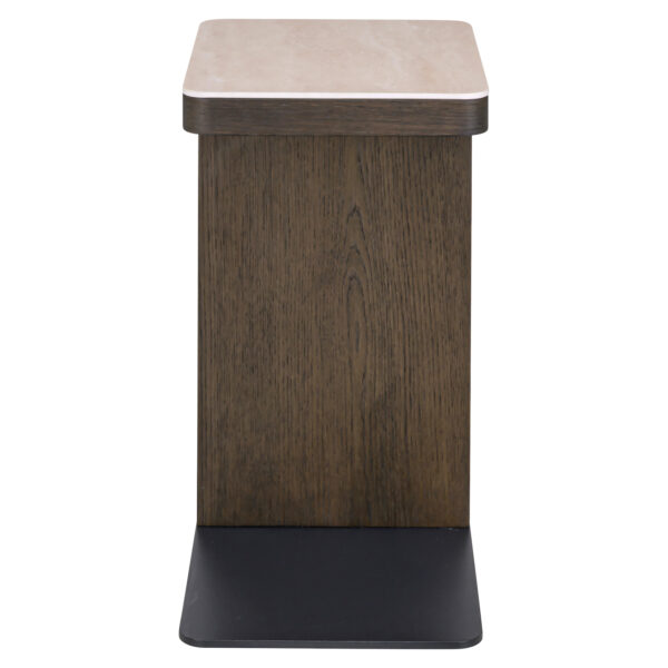 Bankbijzettafel Nando brown