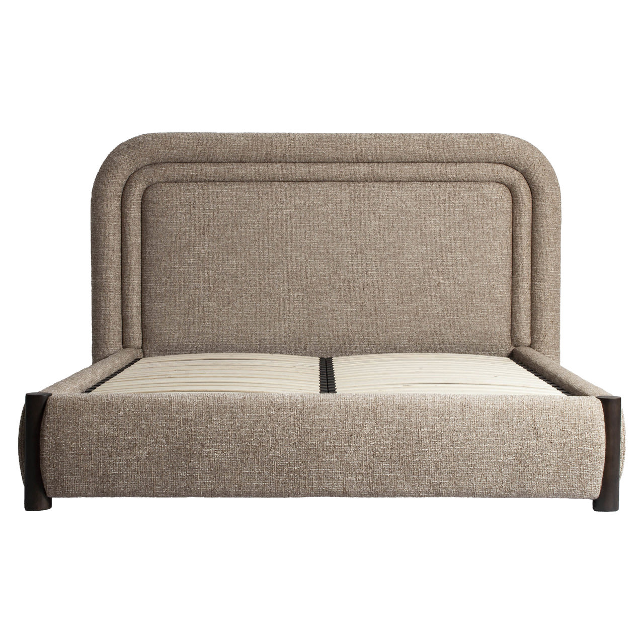 Bed Citadel sand tweed 160x200 (mattress size (excl.)) - Afbeelding 3