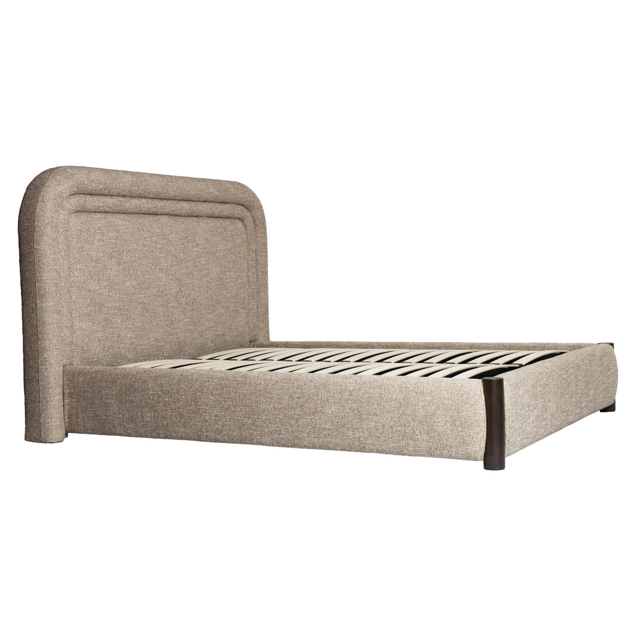Bed Citadel sand tweed 160x200 (mattress size (excl.)) - Afbeelding 2