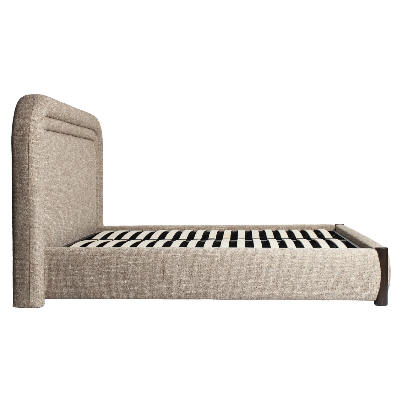 Bed Citadel sand tweed 160x200 (mattress size (excl.)) - Afbeelding 4