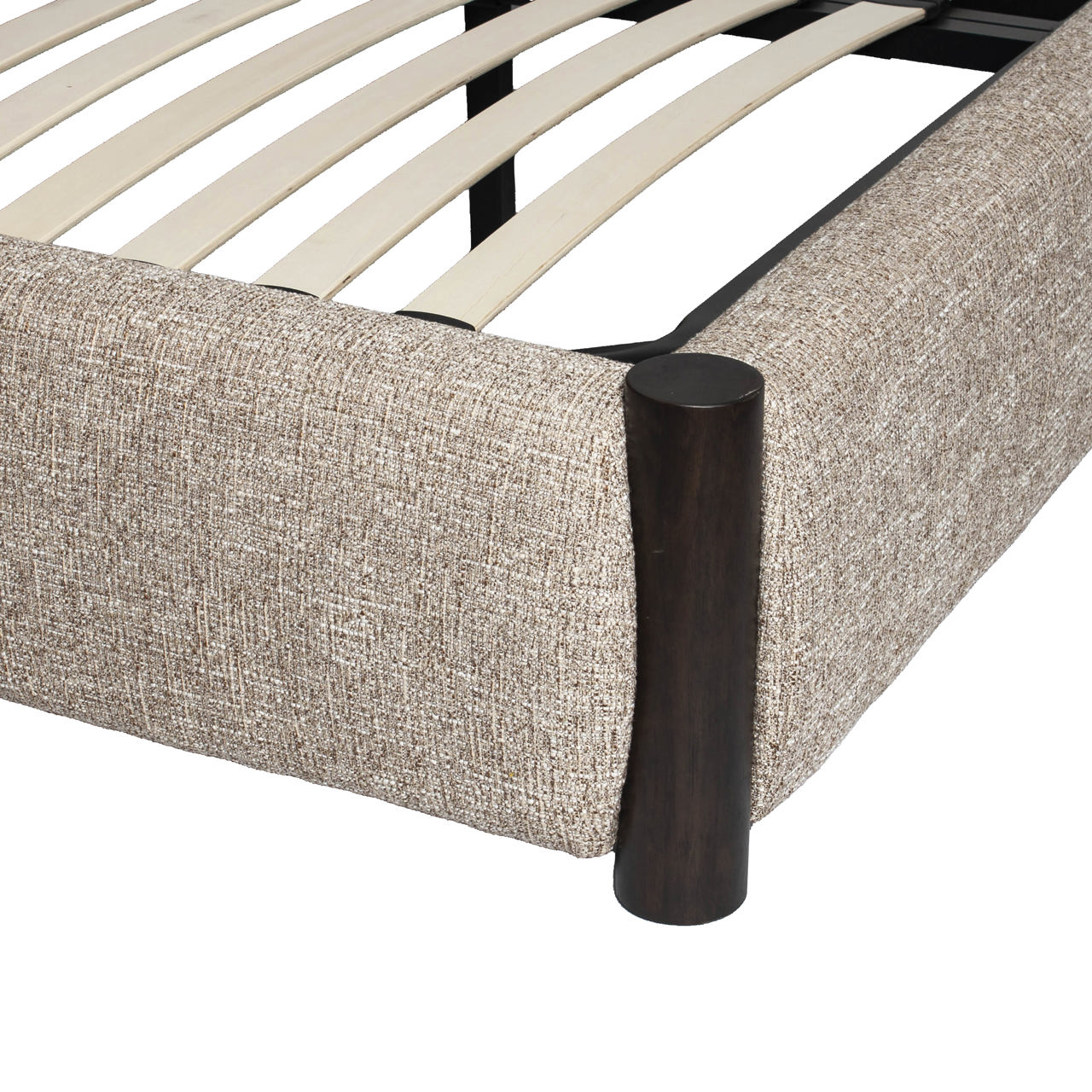 Bed Citadel sand tweed 160x200 (mattress size (excl.)) - Afbeelding 5